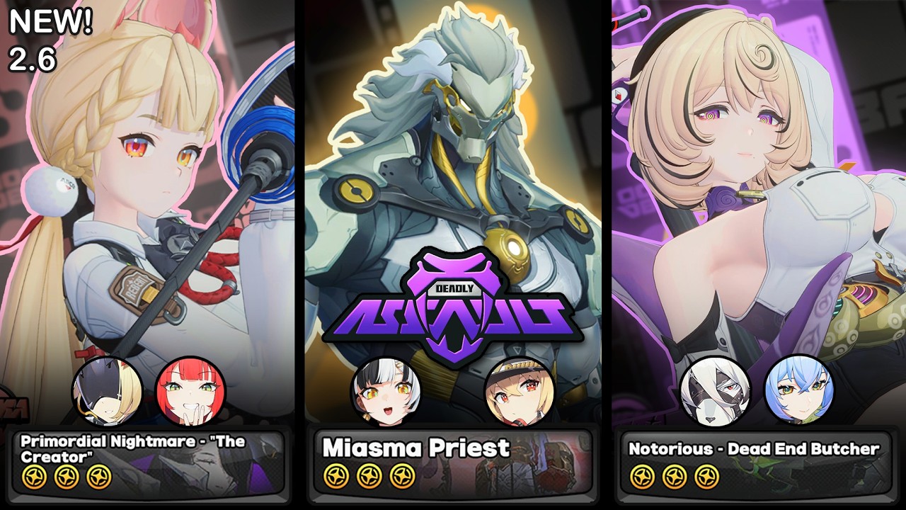 НОВИНКА Deadly Assault / Alice x Trigger, Banyue x Dialyn, Yidhari x Buffed Lycaon / ZZZ 2.6