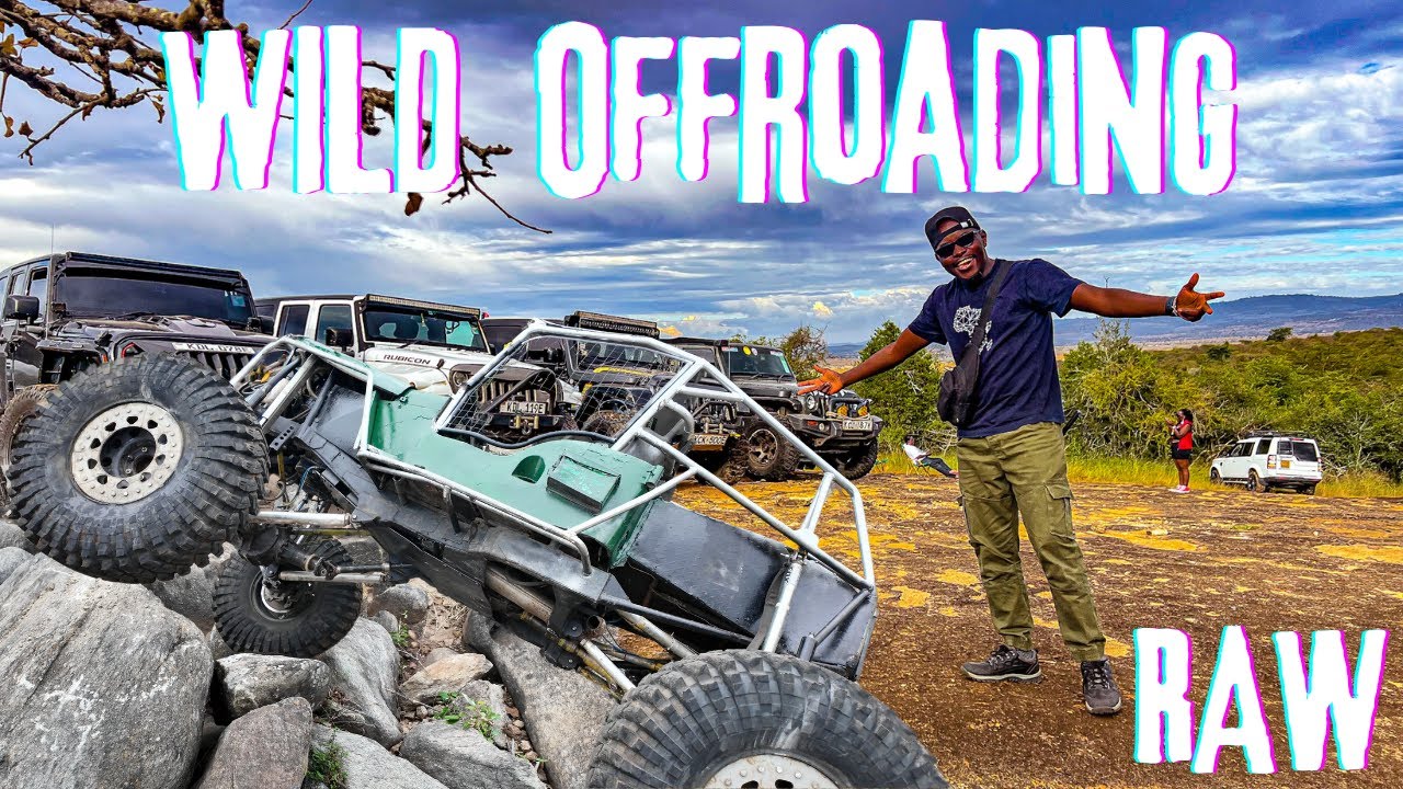 Wild offroading in Kenya - Wild Lukenya 4x4 offroad Challenge Feb 2024