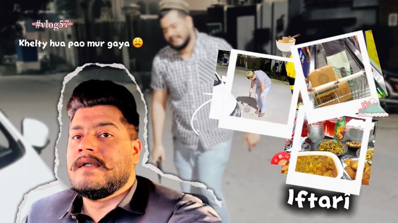 Ramzan ka 3rd jummmah ❤️& aj khelty hua pao mur gaya😩🥹aur Bhut Zayada pain hoi😑subscribe my channel 