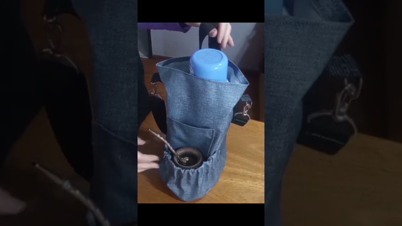 DIY-COMO HACER UN PORTA TERMO Y PORTA MATE 