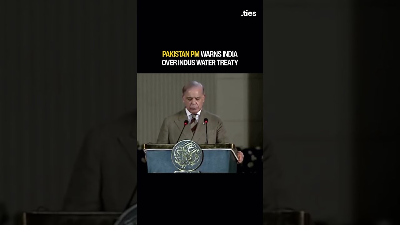 Pakistan PM Shehbaz Sharif Warns India Over Indus Waters Treaty Suspension