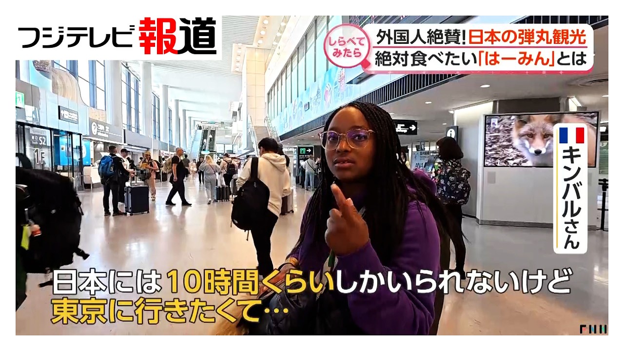 外国人が大絶賛！日本の弾丸観光【しらべてみたら】
