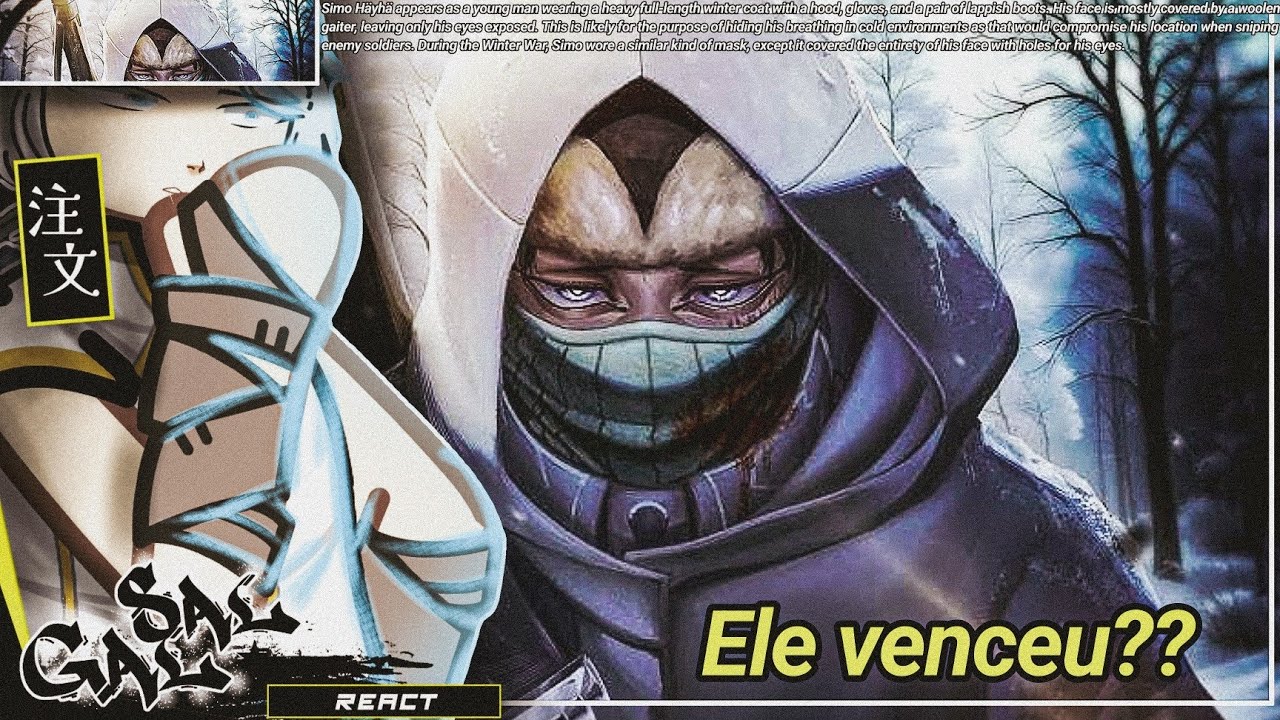 🇧🇷 | Worthless Regression React ( Frio | Simo Häyhä | Shuumatsu no Valkyrie | @blxckoficial ) 