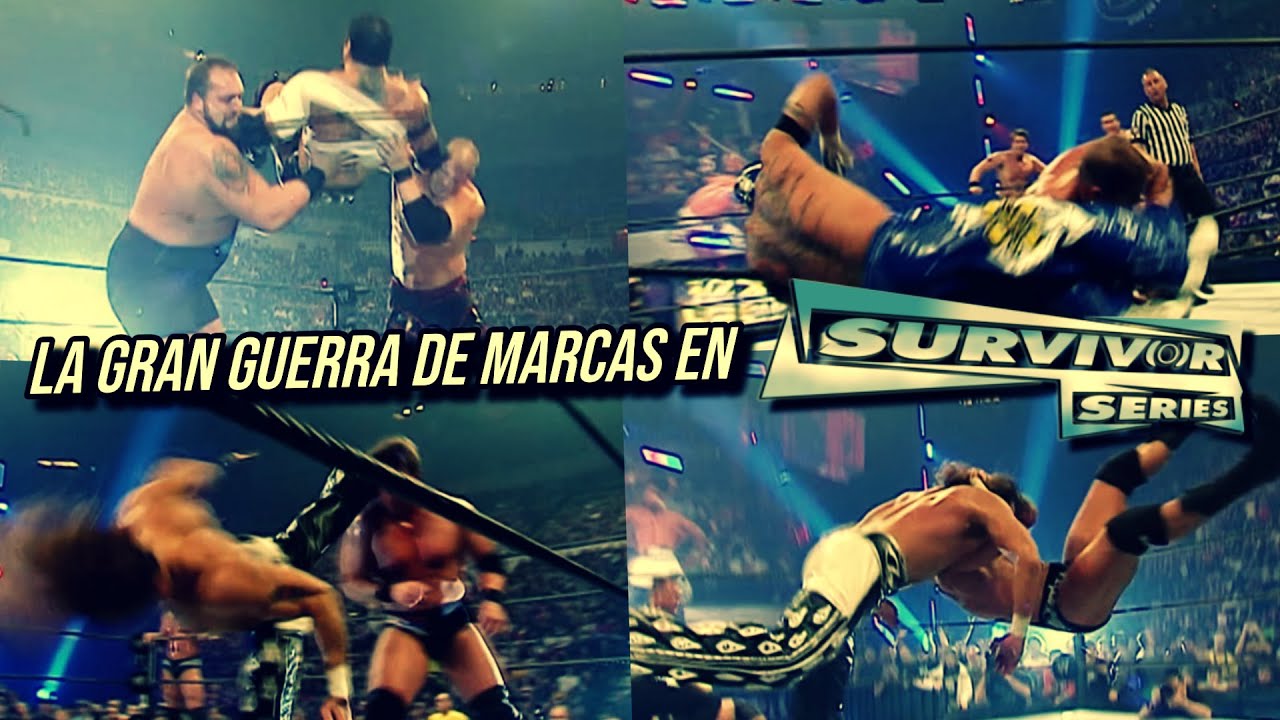 Guerra de Marcas Legendaria: ¡La GRAN LUCHA de TEAM SMACKDOWN vs  TEAM RAW en SURVIVOR SERIES 2005!