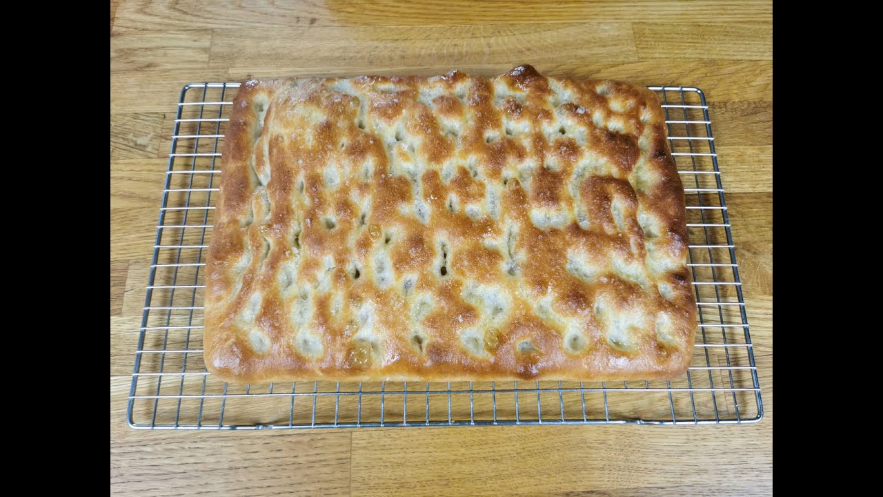 FOCACCIA BREAD  ( focaccia genovese)