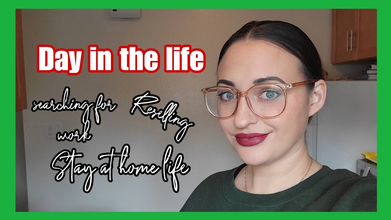 Day in the Life | Reselling on Poshmark, Stay at Home Mom, Ship with Me