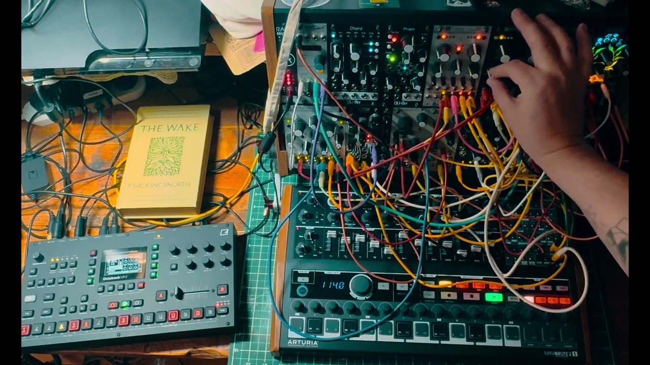 No end to its Deopness. Modular Jam with a short excerpt from ‘The Wake’ by Paul Kingsnorth