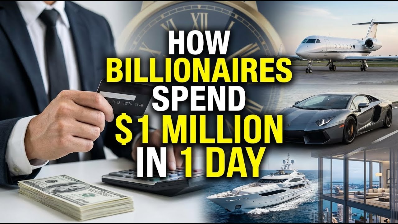 How Billionaires Spend $1 Million in One Day