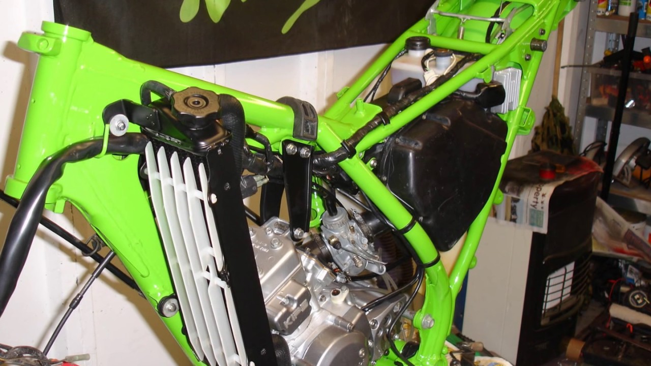 KMX125 Basket case rebuild