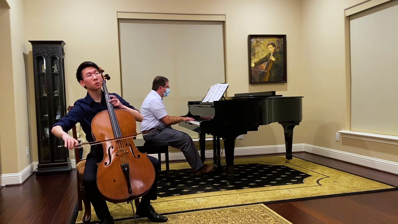 Paganini Cantabile in D Major, arr. for Cello and Piano | James Baik - cello