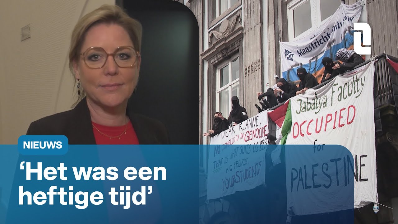 Het jaar van Rianne Letschert en de onrust rond de universiteit | L1 Nieuws