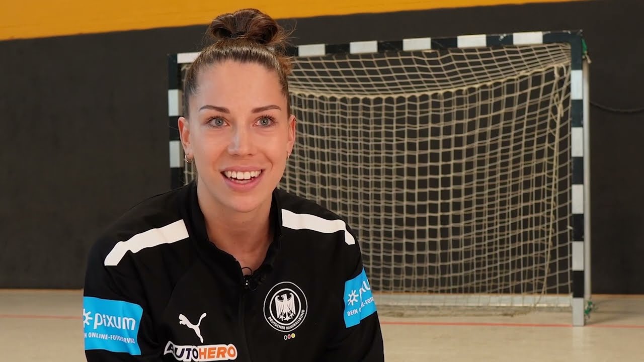 Interview mit DHB-Kapitänin Emily Bölk vor den Länderspielen gegen Griechenland.