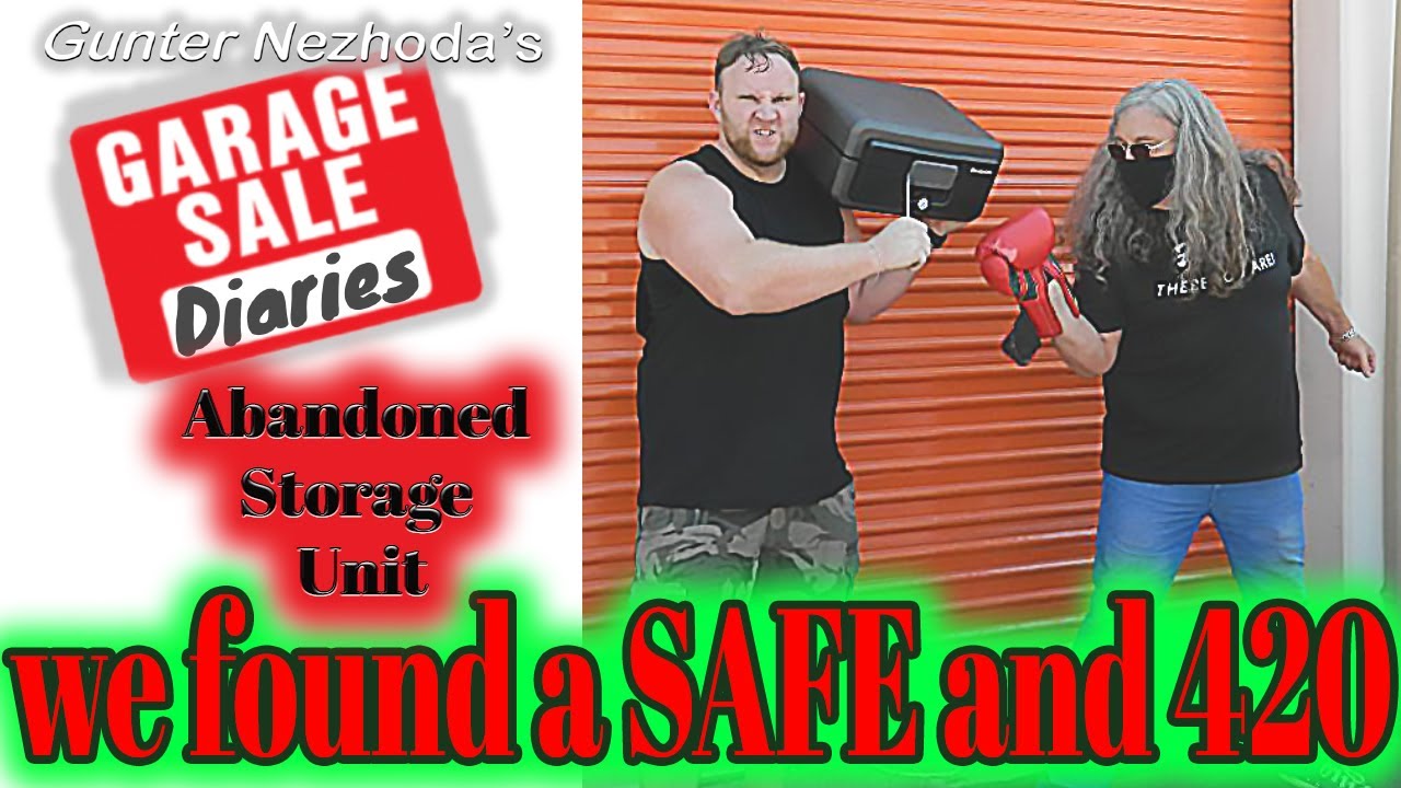 GUNTER & RICKY bought 2 abandoned storage lockers ONLINE - A GARAGE SALE DIARIES EPISODE