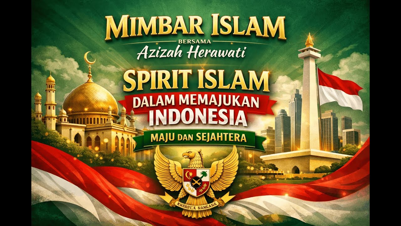 Spirit Islam dalam Memajukan Indonesia | Mimbar Islam Bersama Azizah Herawati