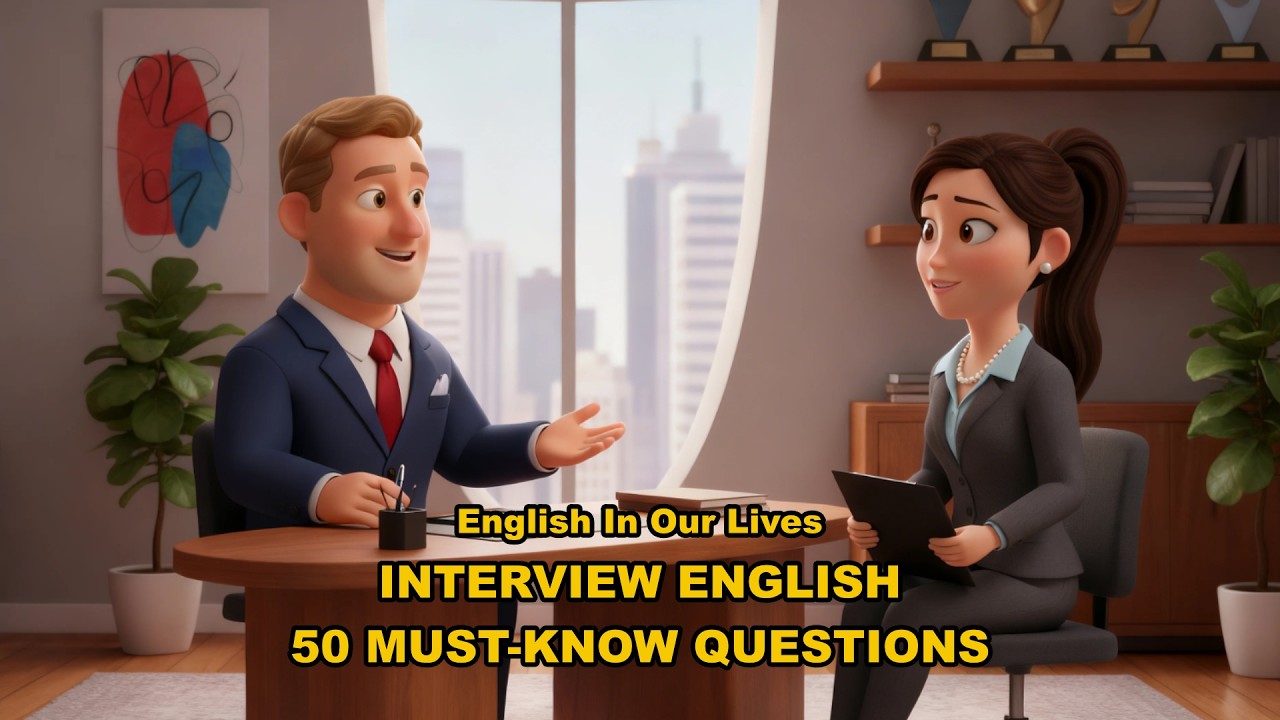 50 Most Common Job Interview Questions in English Answer Confidently