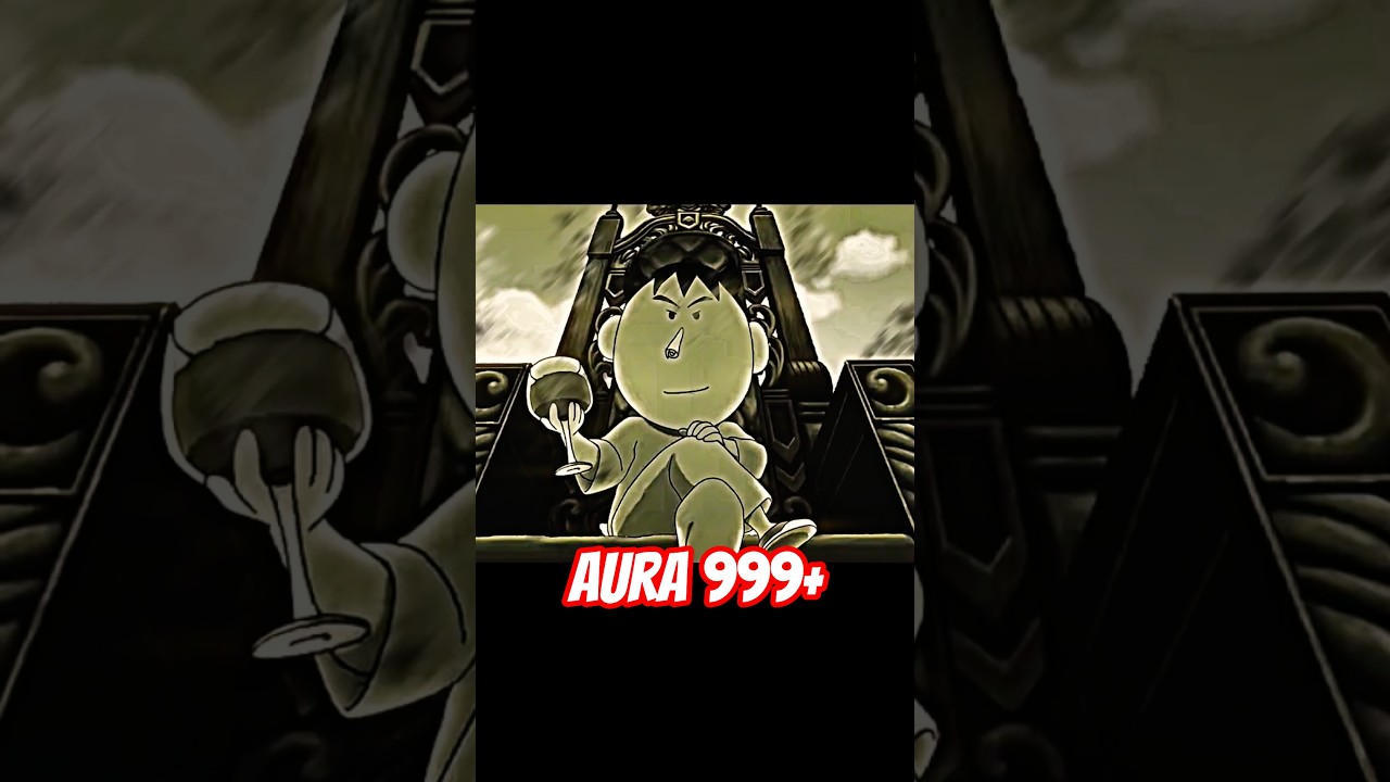Bochan aura 9999+ ☠️🍷🔥 ll #shinchan #anime #shortsfeed