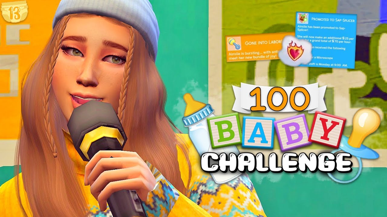 FIRST FAMILY DEATH 😭💔 100 Baby Challenge # 13! 🎤💀 (The Sims 4)