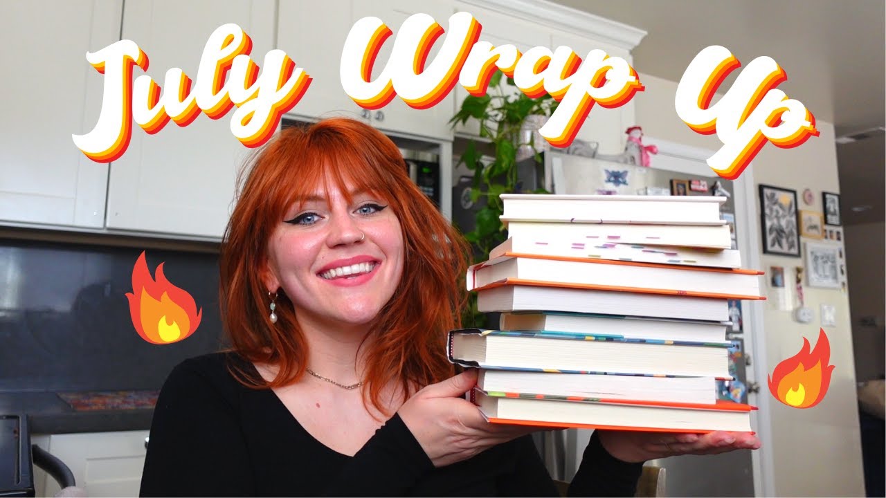 12 books i read during this hot july ☀️🔥 [cc]