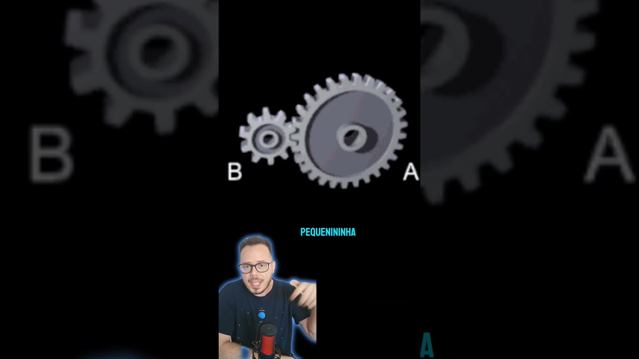 velocidade linear ou angular? #shorts