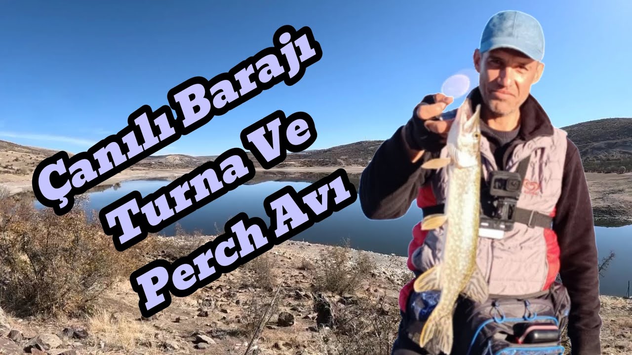 ÇANILI BARAJI'NDA SİNAN KARDEŞİM İLE TURNA VE PERCH AVIMIZ (OUR HUNT FOR PİKE AND FRESHWATER PERCH)