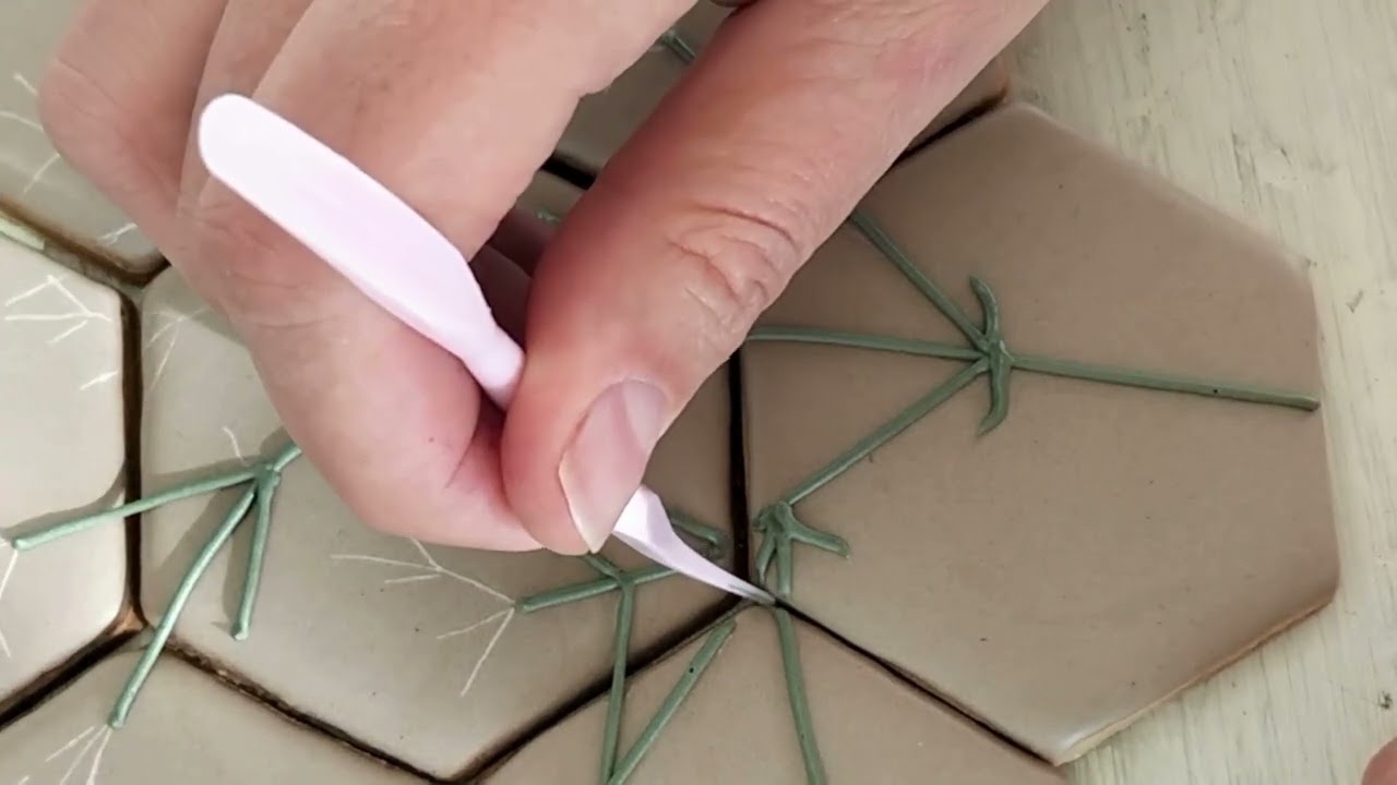 BEGINNER Royal Icing - very easy, very pretty, Baby's Breath biscuits