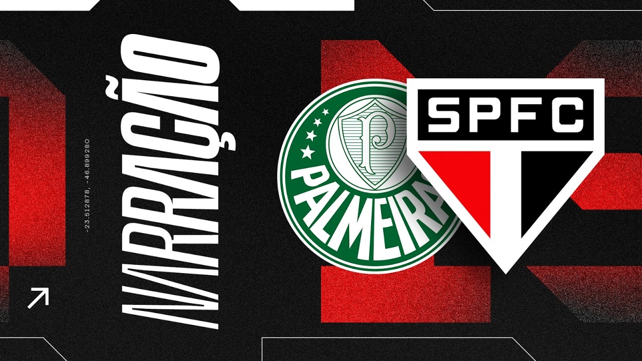 NARRA&Ccedil;&Atilde;O AO VIVO: PALMEIRAS X S&Atilde;O PAULO | PAULIST&Atilde;O 2026
