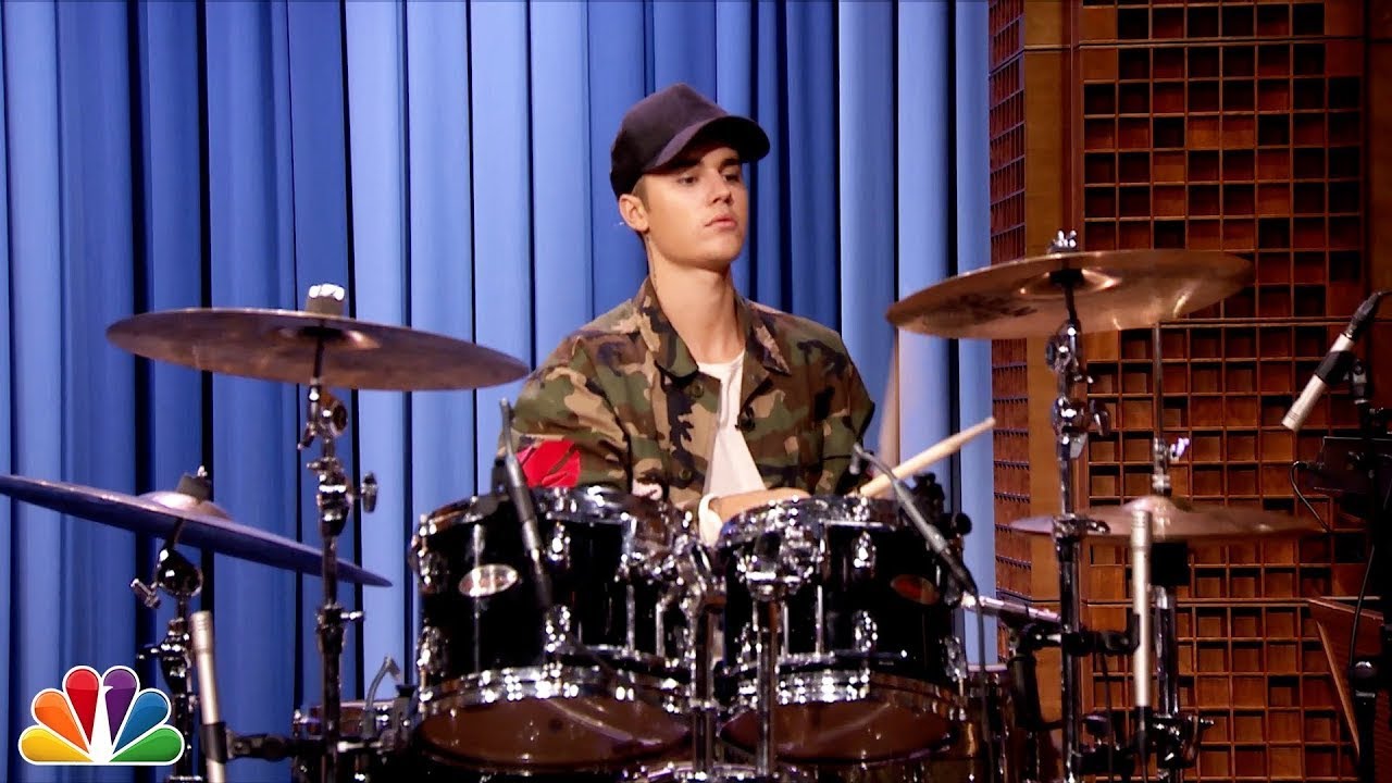 Justin Bieber on Drumikit  harv julesthewulf djtayjames stixxtaylor rorykramer”