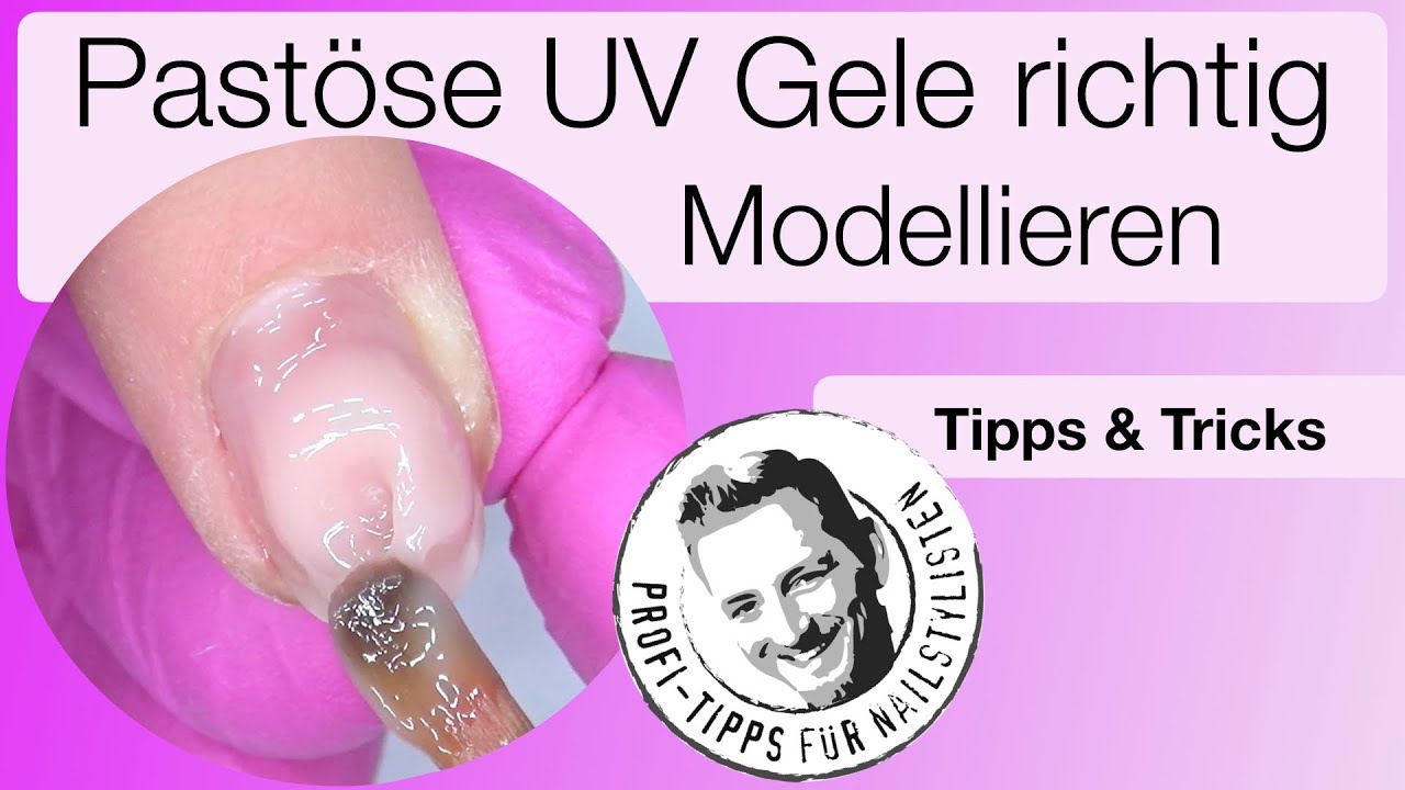 Dicke pastöse Gele perfekt modellieren