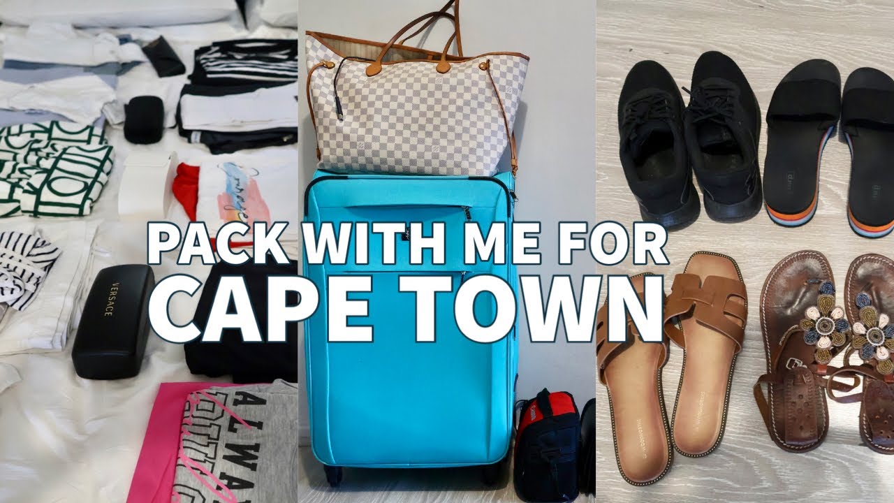 Pack with me for Capetown