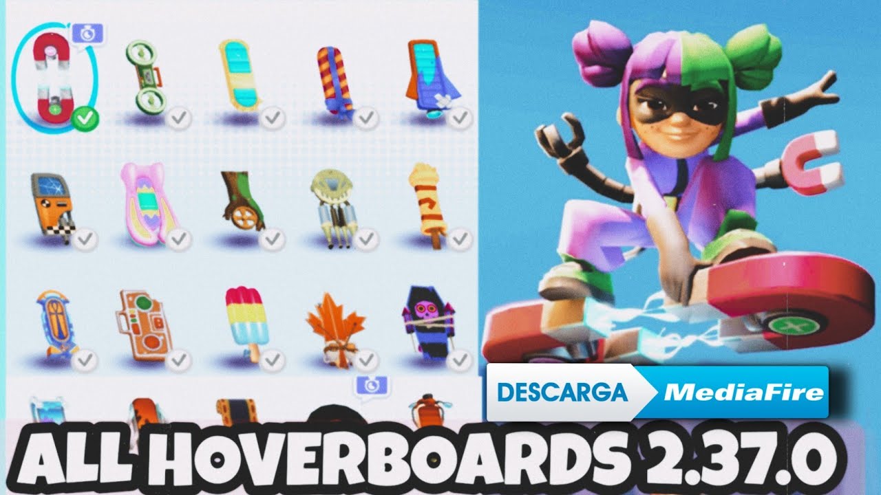 Subway Surfers City - Unlocked all hoverboards (NO HACK)
