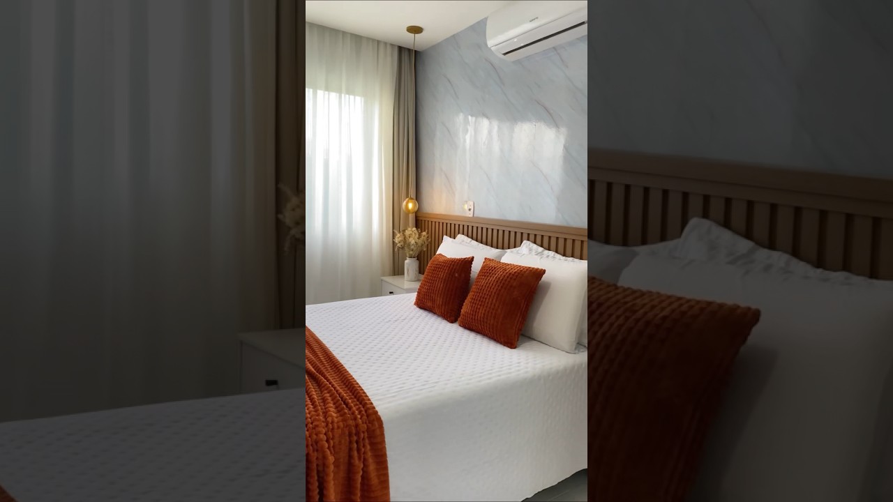 O antes e o depois do meu quarto de casal