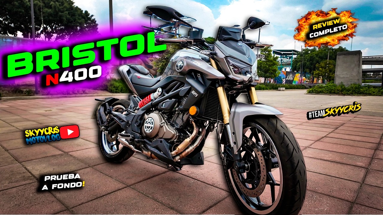 BRISTOL N400 🔥🏁 ¿LA NAKED con las 3B? | American Piston | Review COMPLETO!