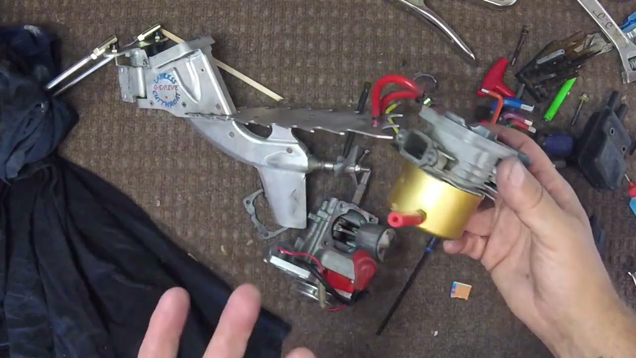 ZippKits G48 Outboard saga #2, Engine Check.. oops