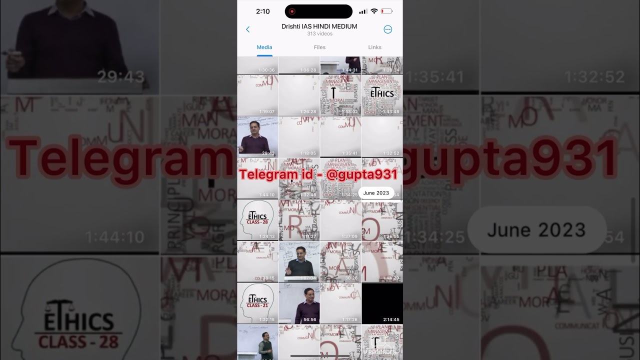 Drishti ias paid lecture telegram #upsc#drishtiias