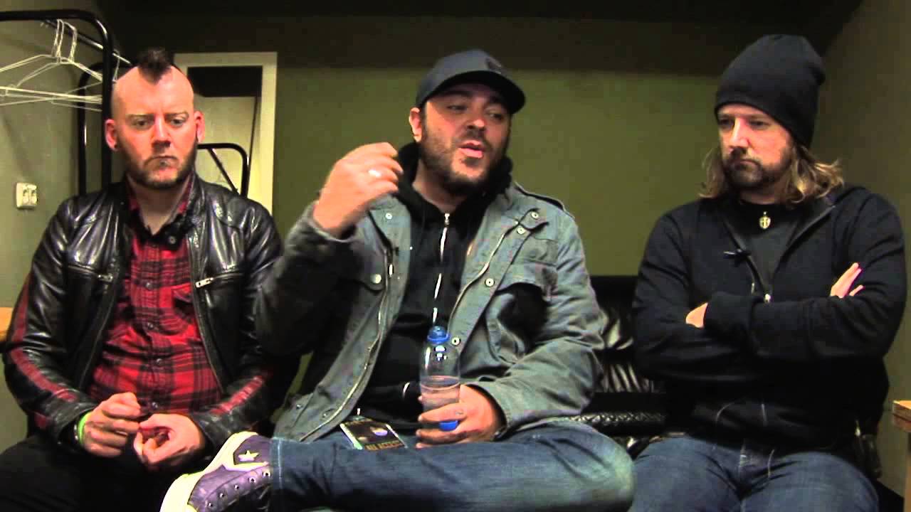 Seether interview - Shaun, Dale & John (part 1)