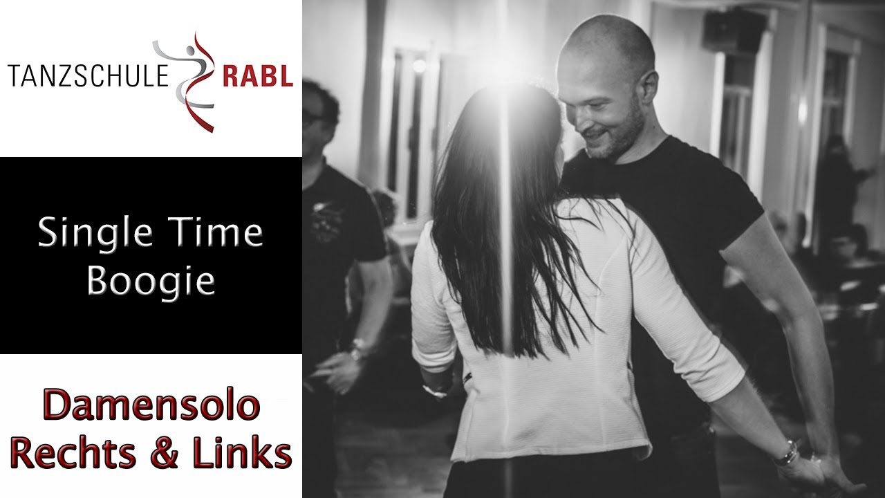 Online - Tanzkurs | Single Time Boogie | Damensolo nach Rechts & Links | Swing - Tanz | Dance@Home