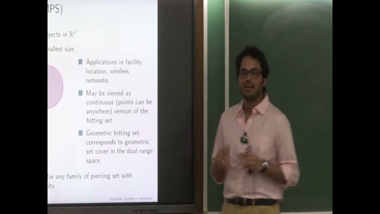 Prof. Sujoy Bhore, Department of Computer Science and Engineering