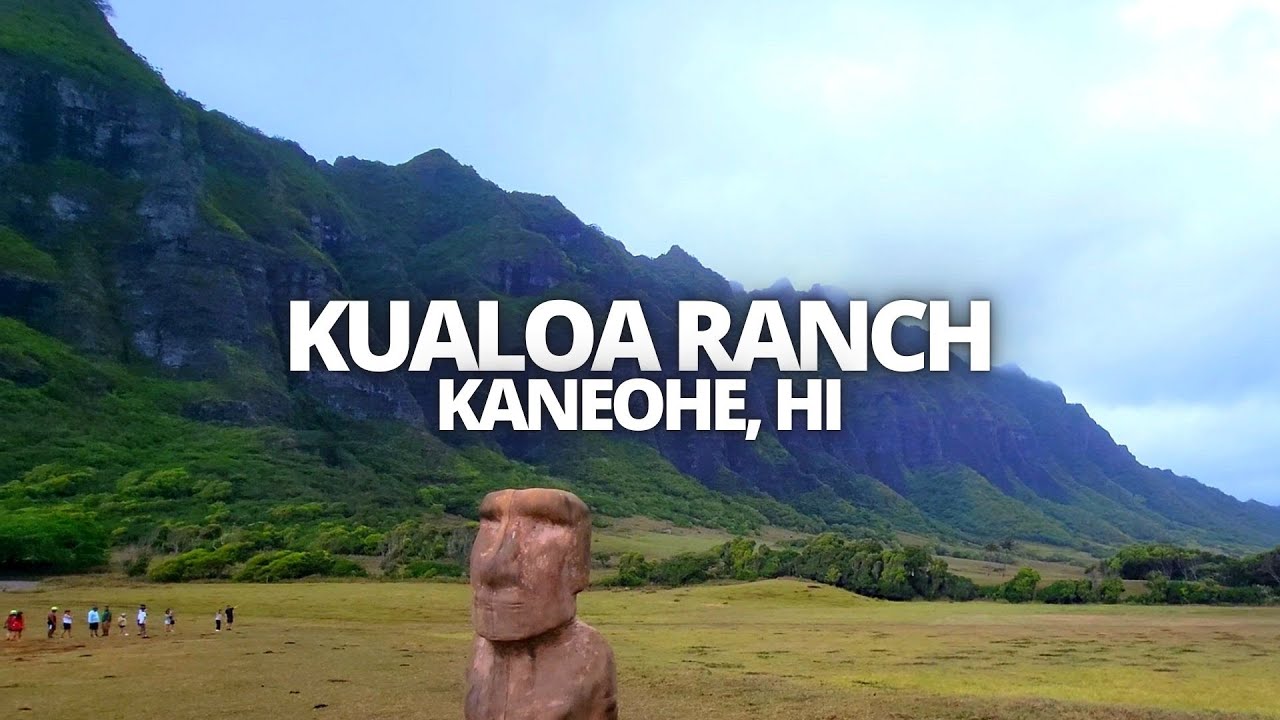 Exploring Kualoa Ranch in Kaneohe, Hawaii USA Walking Tour #kualoaranch #kaneohe #hawaii #oahu