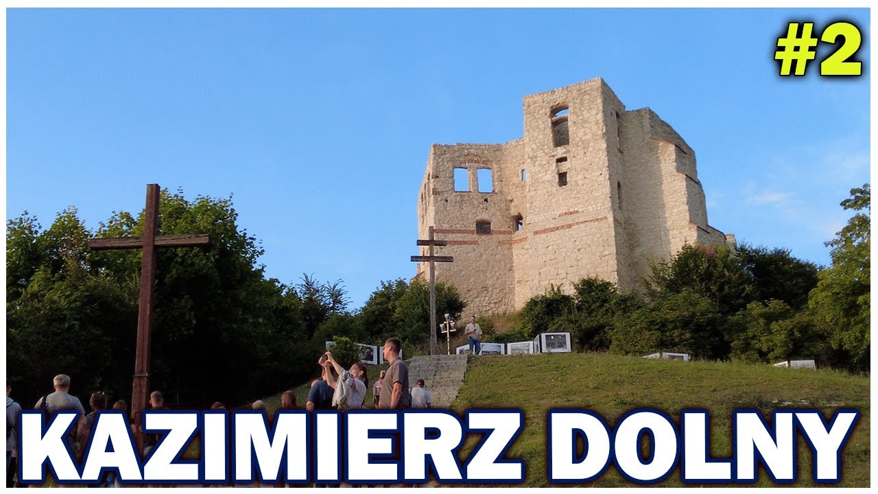 #2 POLSKA - KAZIMIERZ DOLNY, zwiedzamy i poznajemy historię Kazimierza Dolnego, rynek i zamek [4k]