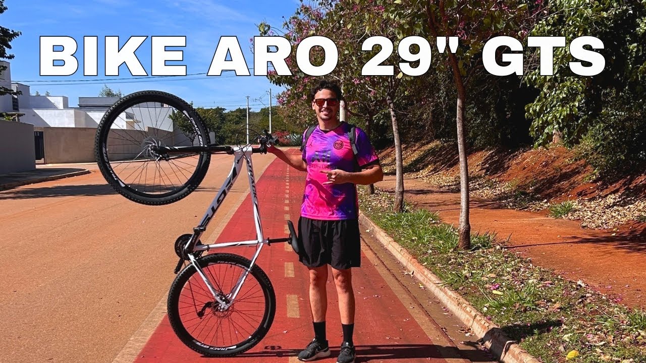 BICICLETA ARO 29 GTS PRO M5 TRACK 24 MARCHAS, DO MERCADO LIVRE!