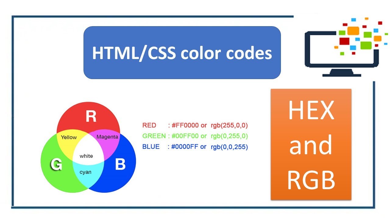 Html & CSS color codes explained | Hex & RGB in Tamil?