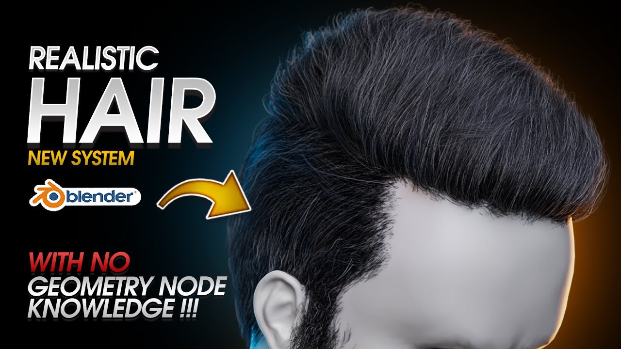 Full Guide to Create Hair in Blender With No Geometry Node Knowledge