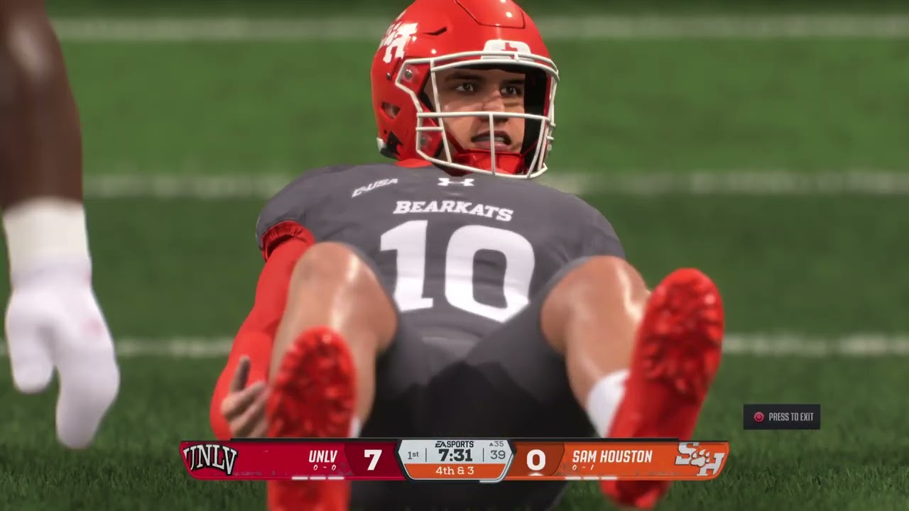 Game 32 2025 NCAA season: UNLV @ Sam Houston August 29, 2025