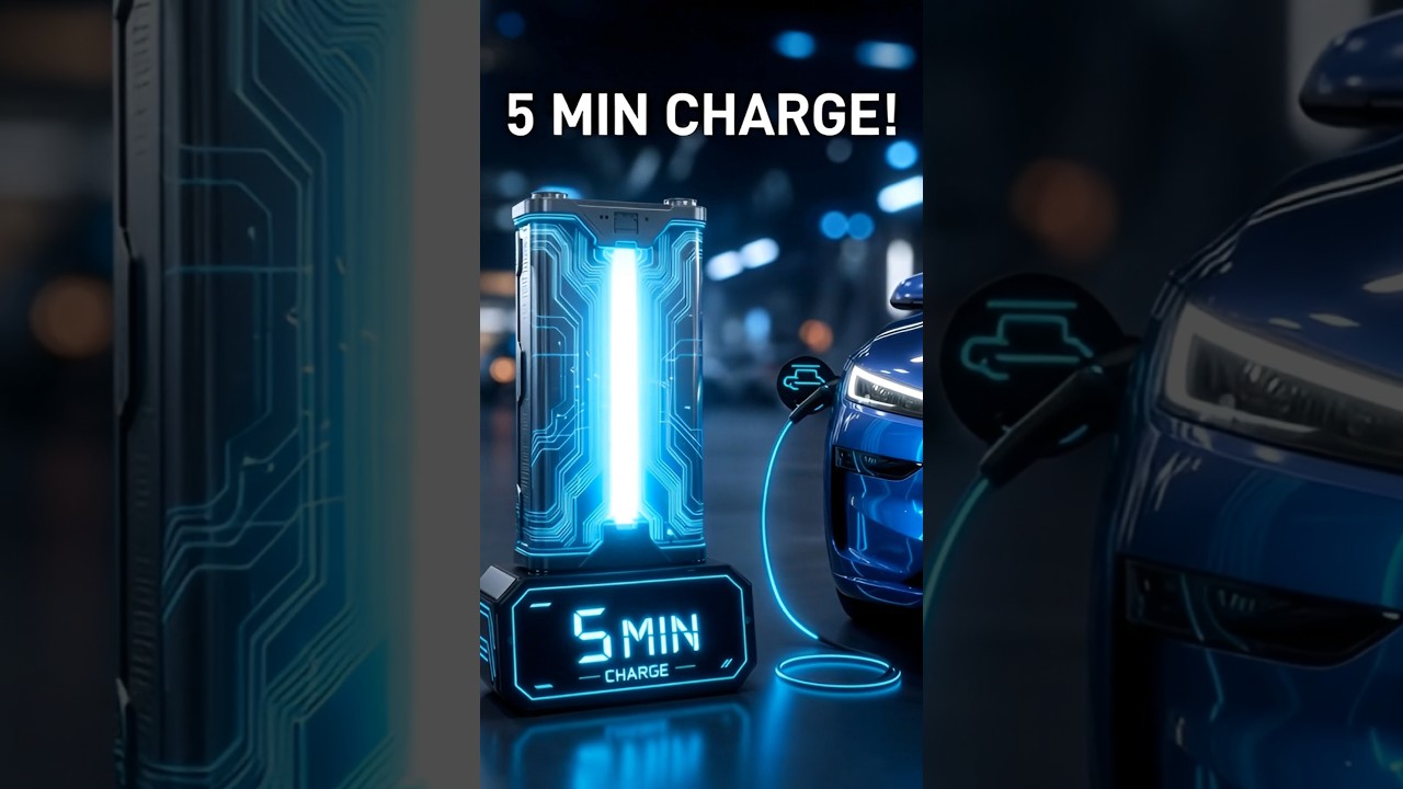 California 5 Min Solid-State EV Battery!