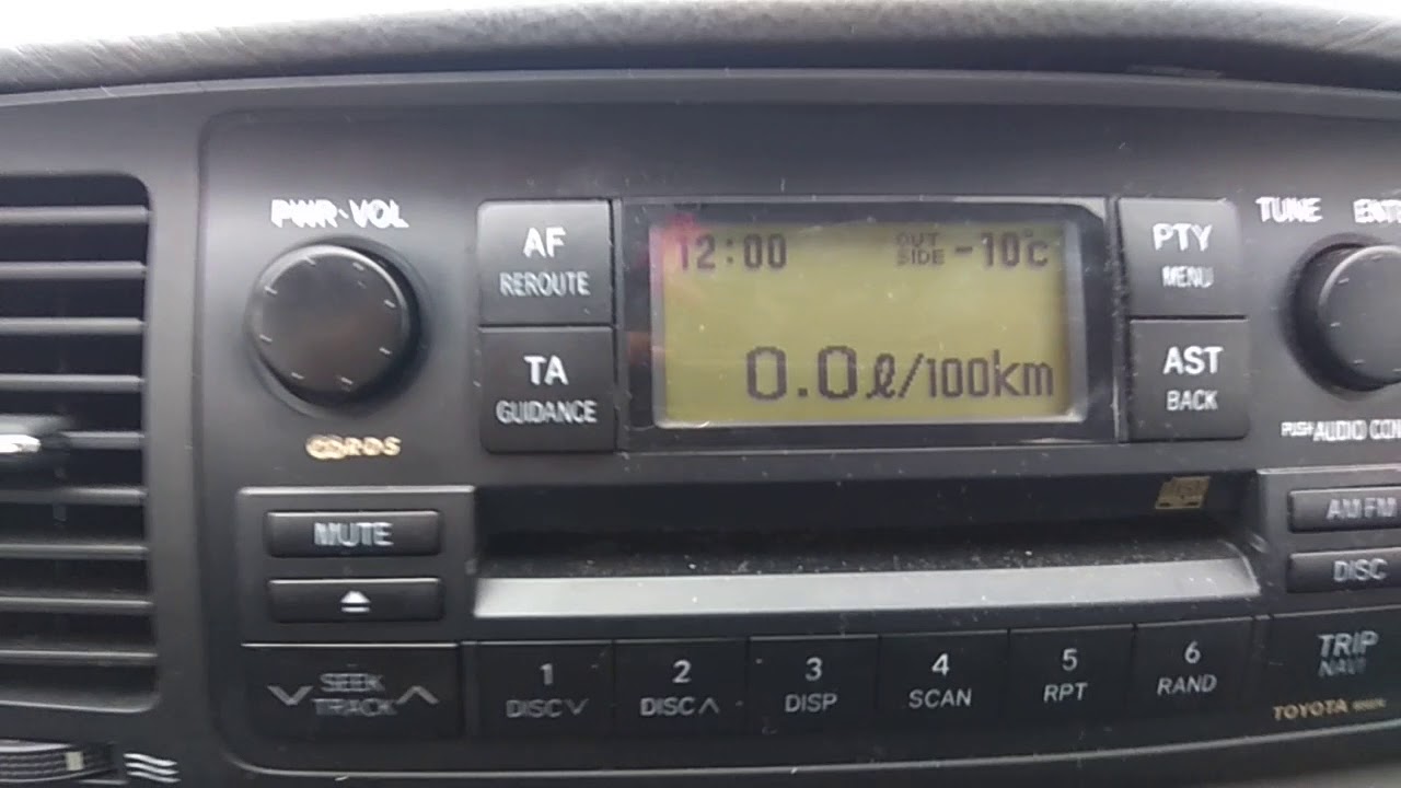 Toyota Corolla e12 COLD START winter 1.4 D4D