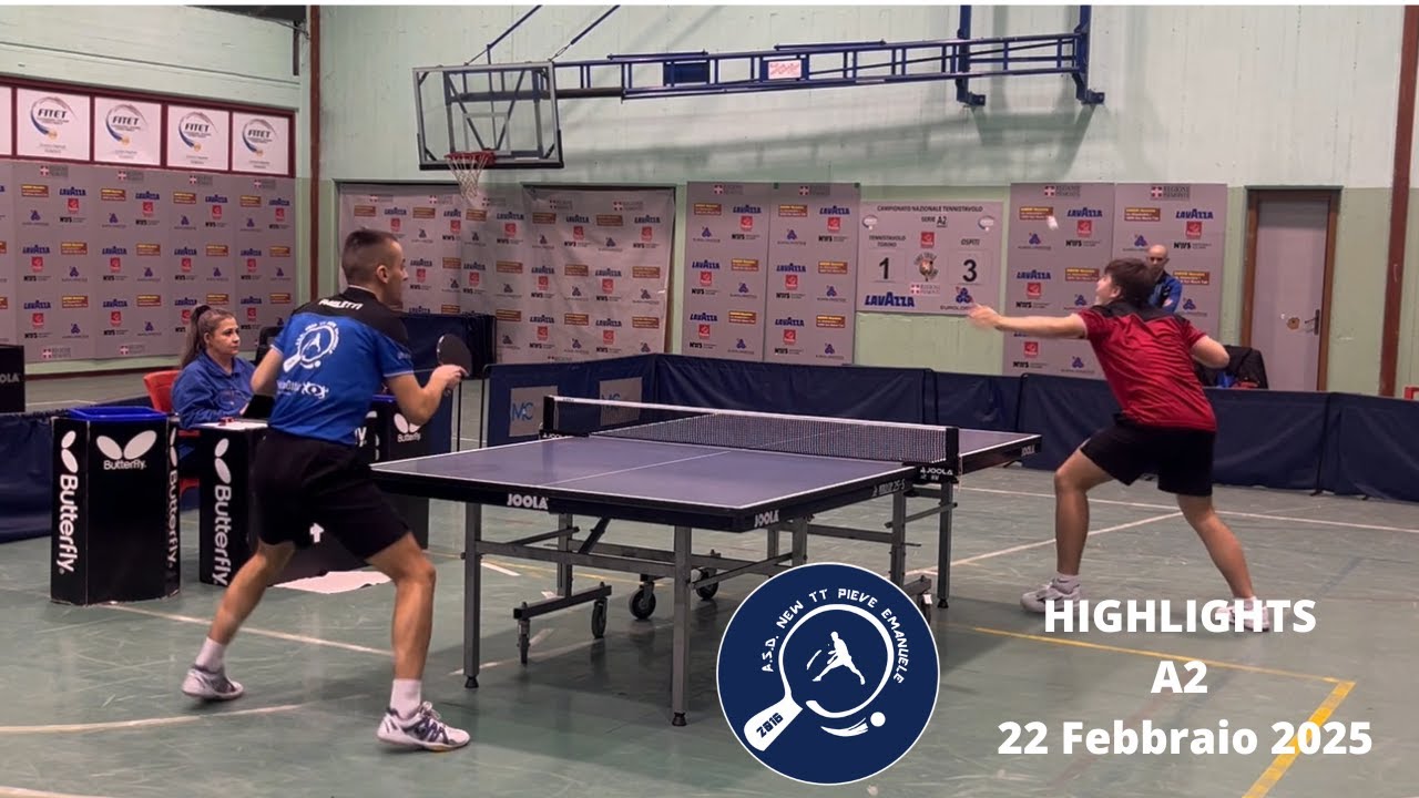 A2 Highlights 24/25 - TT Torino vs ASD New TT Pieve Emanuele  - 22/02/25