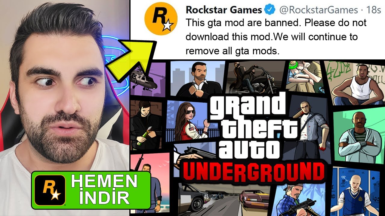 GTA SAN ANDREAS 'IN YASAKLANAN MODUNU BULDUM ! HEMEN İNDİR