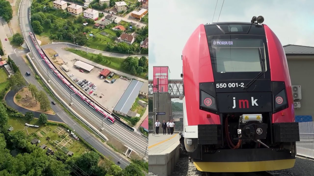 Nové vlaky MORAVIA JMK