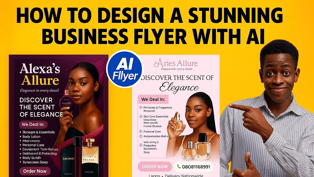How to Create Stunning Business Flyers with ChatGPT & AI Tools | Canva Flyer Design Tutorial