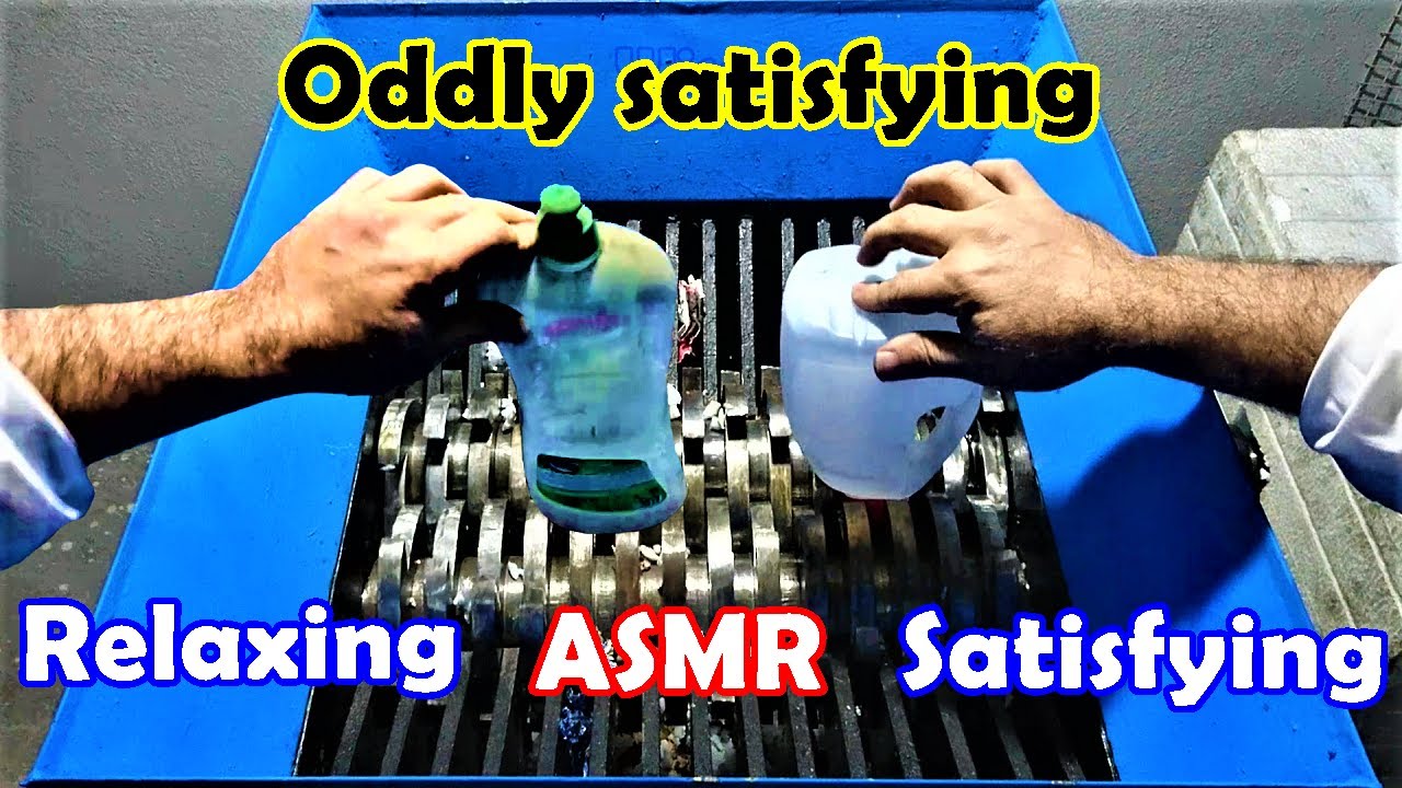 Shredder Machine Compilation! Strangely Satisfactory! Relaxing Video